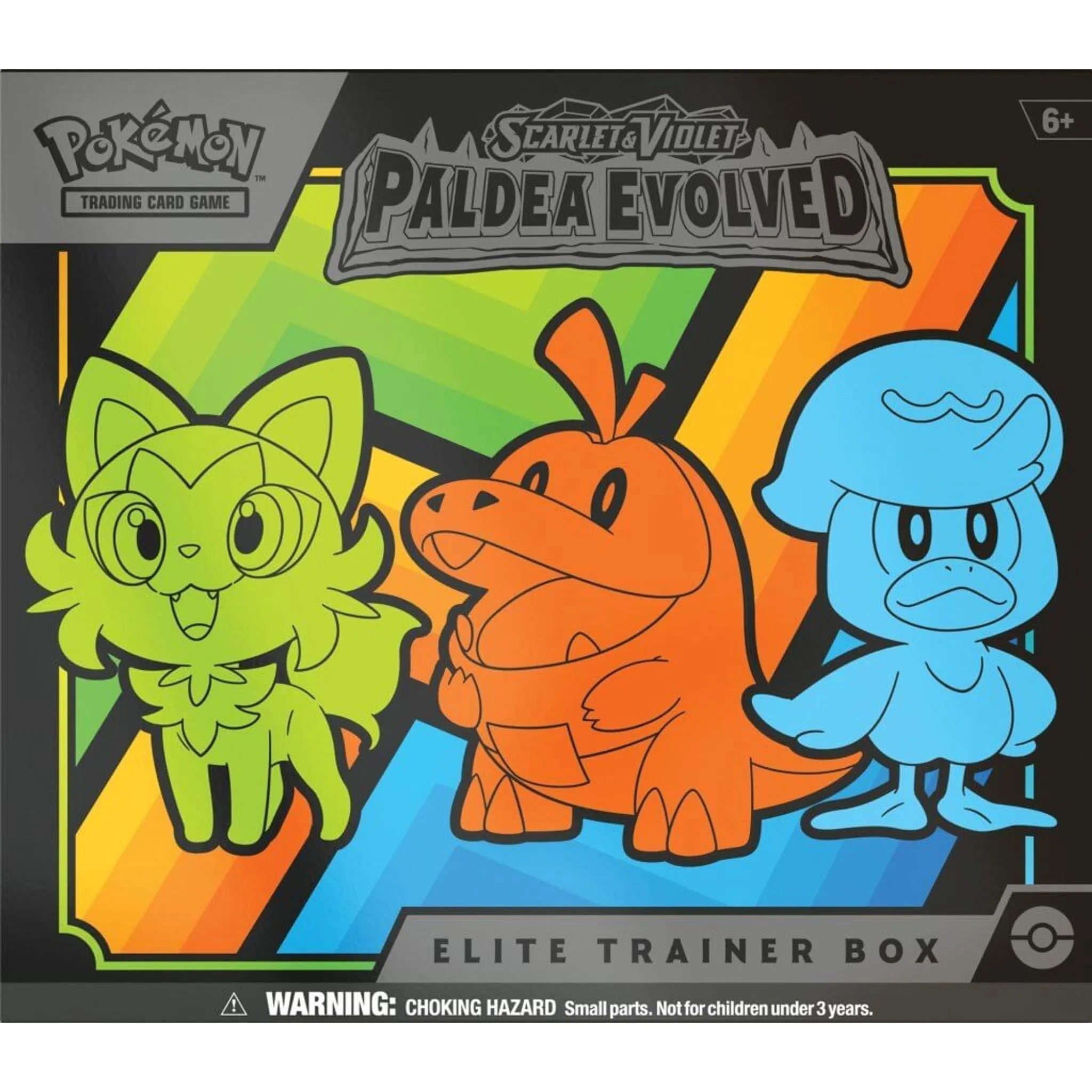 POKÉMON TCG Scarlet & Violet 2 Paldea Evolved - Elite Trainer Box - Toybox Tales