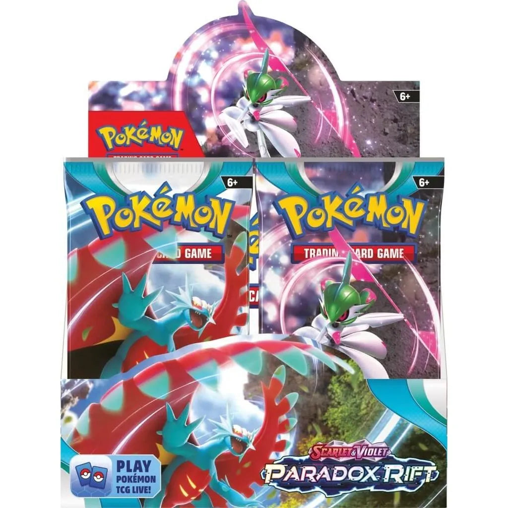 POKÉMON TCG Scarlet & Violet 4 Paradox Rift Booster - Toybox Tales