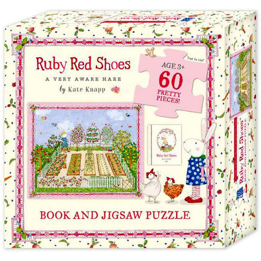 Ruby Red Shoes - Jigsaw and Book - Toybox Tales