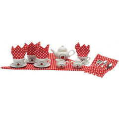 Schylling – Ladybug Tea Set in Basket - Toybox Tales