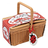 Schylling – Ladybug Tea Set in Basket - Toybox Tales