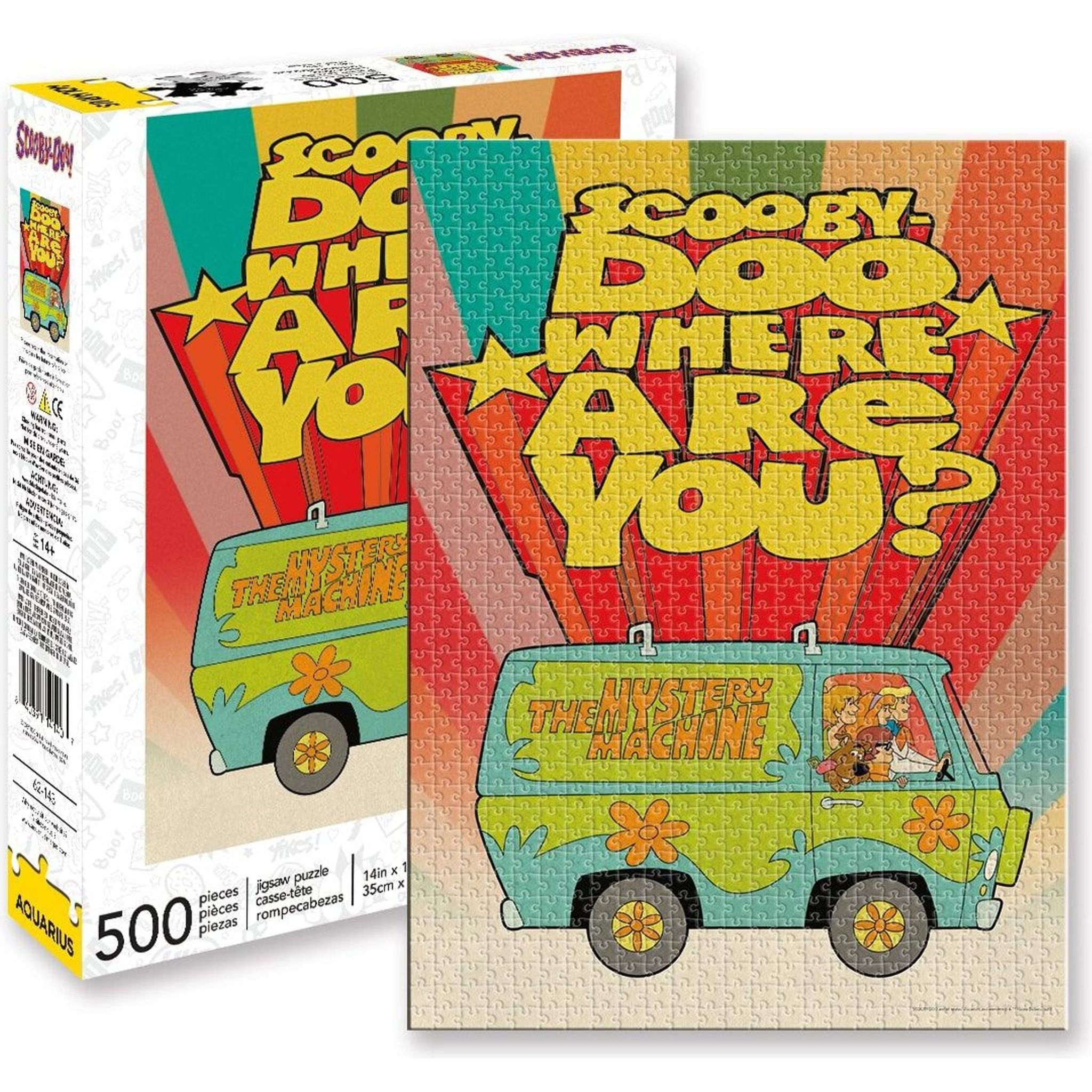 Scooby Doo - Where Are You 500pc Puzzle - Toybox Tales