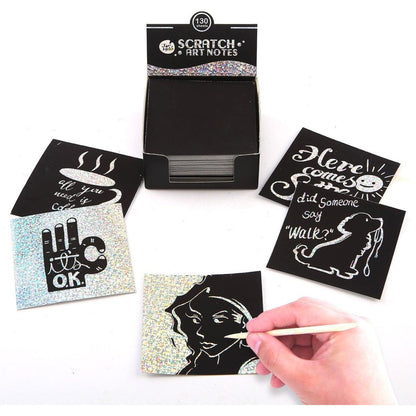 Scratch Art Notes - Toybox Tales