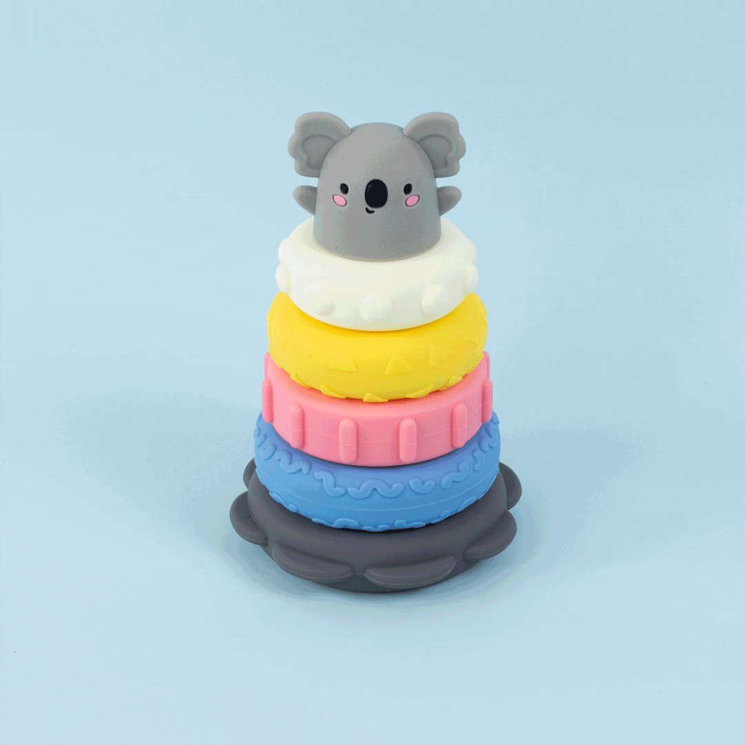 Silicone Stacker - Koala - Toybox Tales