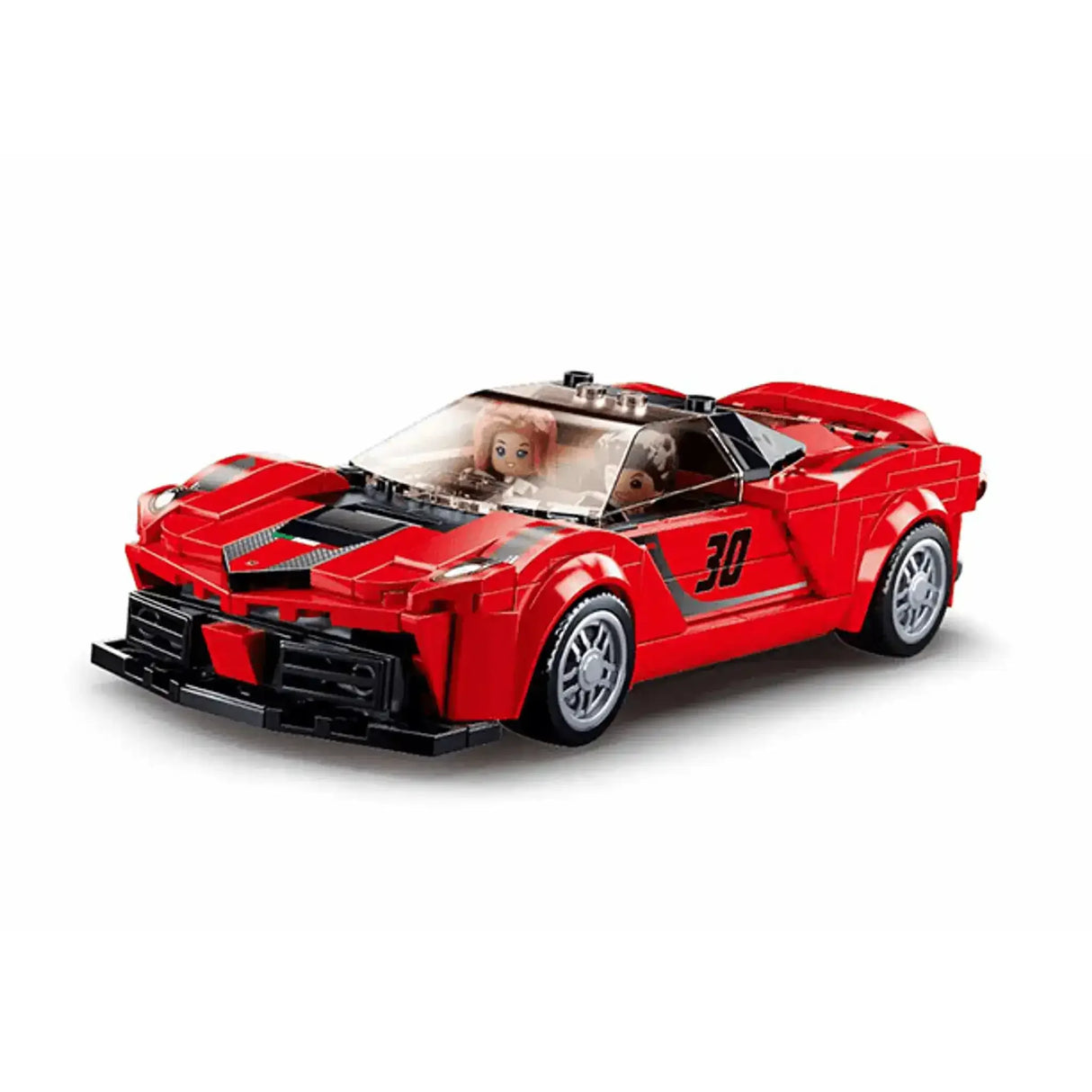 Sluban Italian Super Car (Red) 262pcs - Toybox Tales