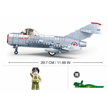 Sluban MIG-15 FIghter 583pcs - Toybox Tales