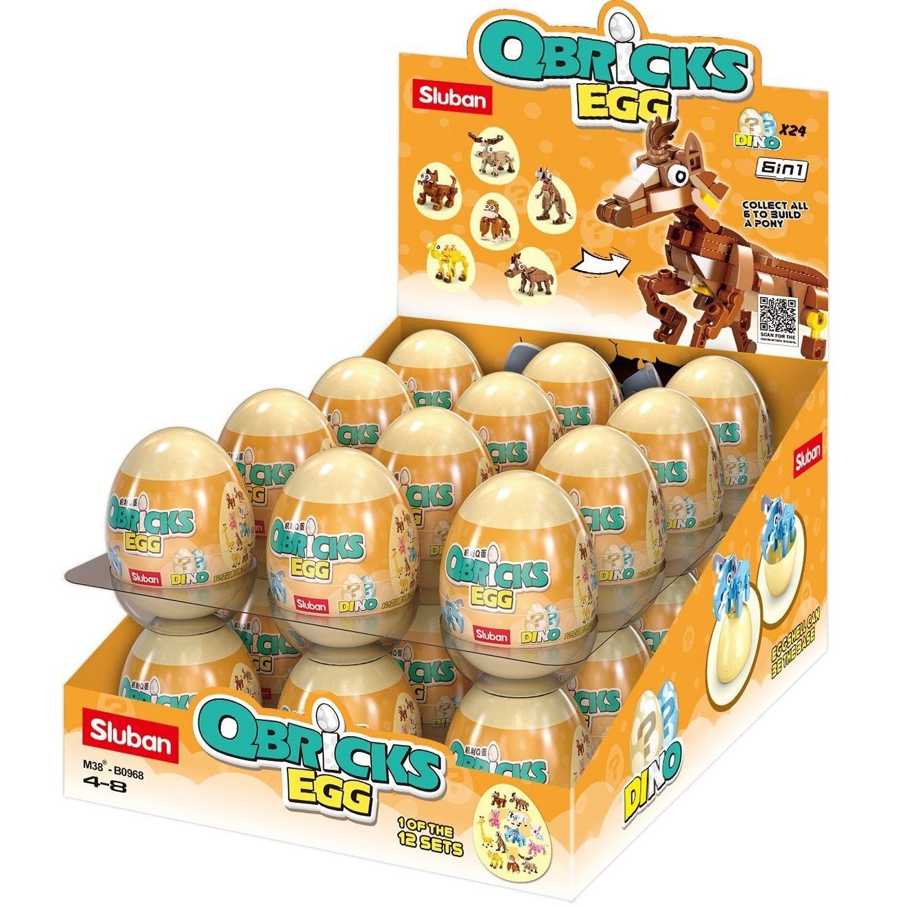 Sluban Qbricks Egg - Mammals - Sluban - Toybox Tales