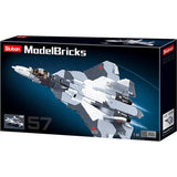 Sluban SU-57 Fighter Plane 2-in-1 893pcs - Toybox Tales