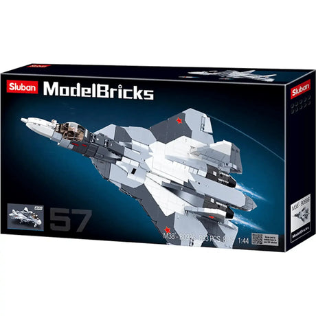 Sluban SU-57 Fighter Plane 2-in-1 893pcs - Toybox Tales