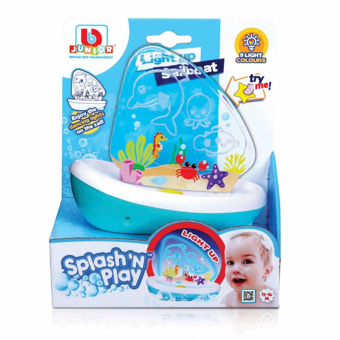 Splash N' Play Light Up Sailboat - Toybox Tales