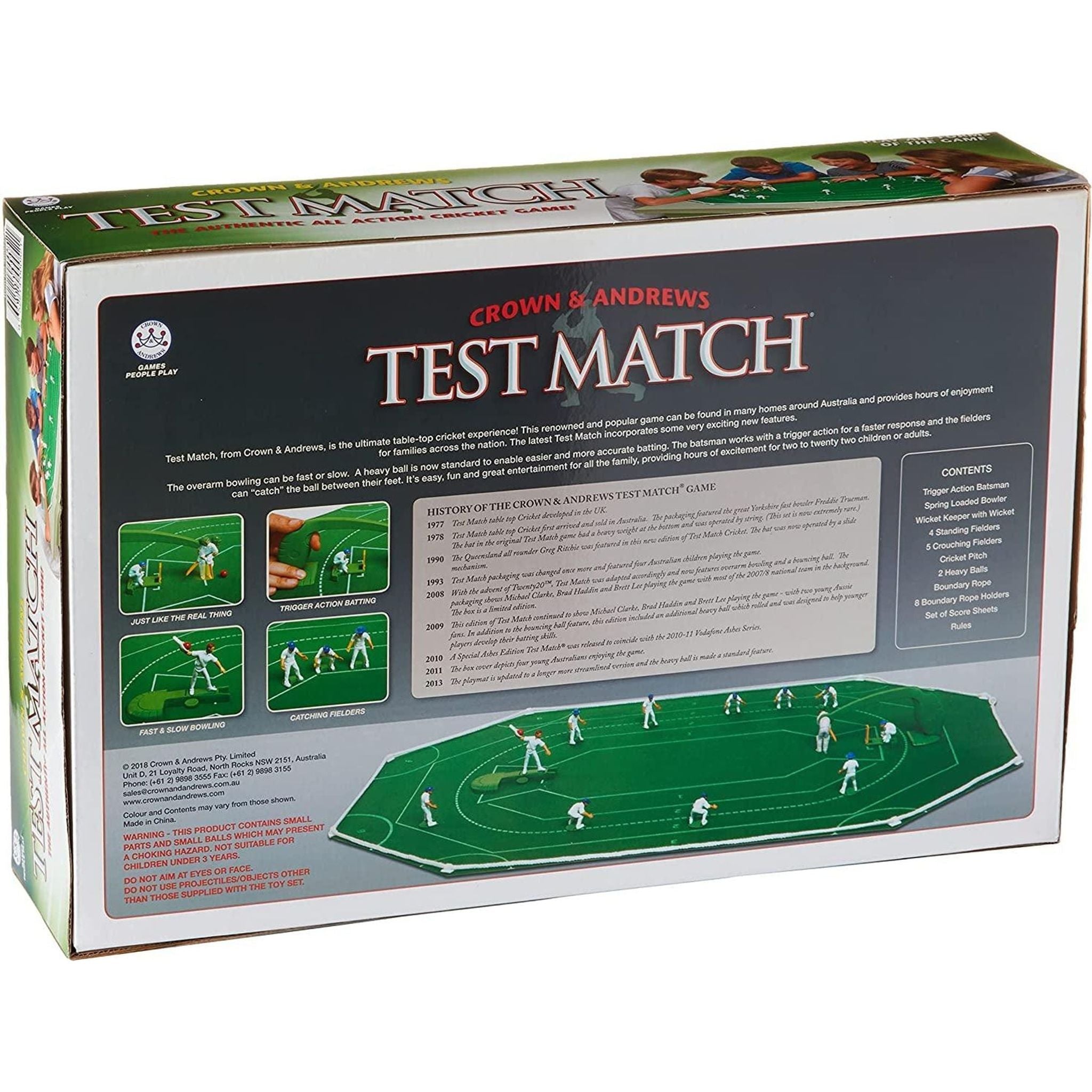 Test Match Board Game - Toybox Tales