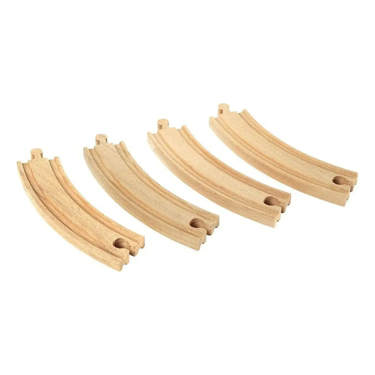 Tracks - Long Curved Tracks 4 pieces - Toybox Tales