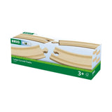 Tracks - Long Curved Tracks 4 pieces - Toybox Tales