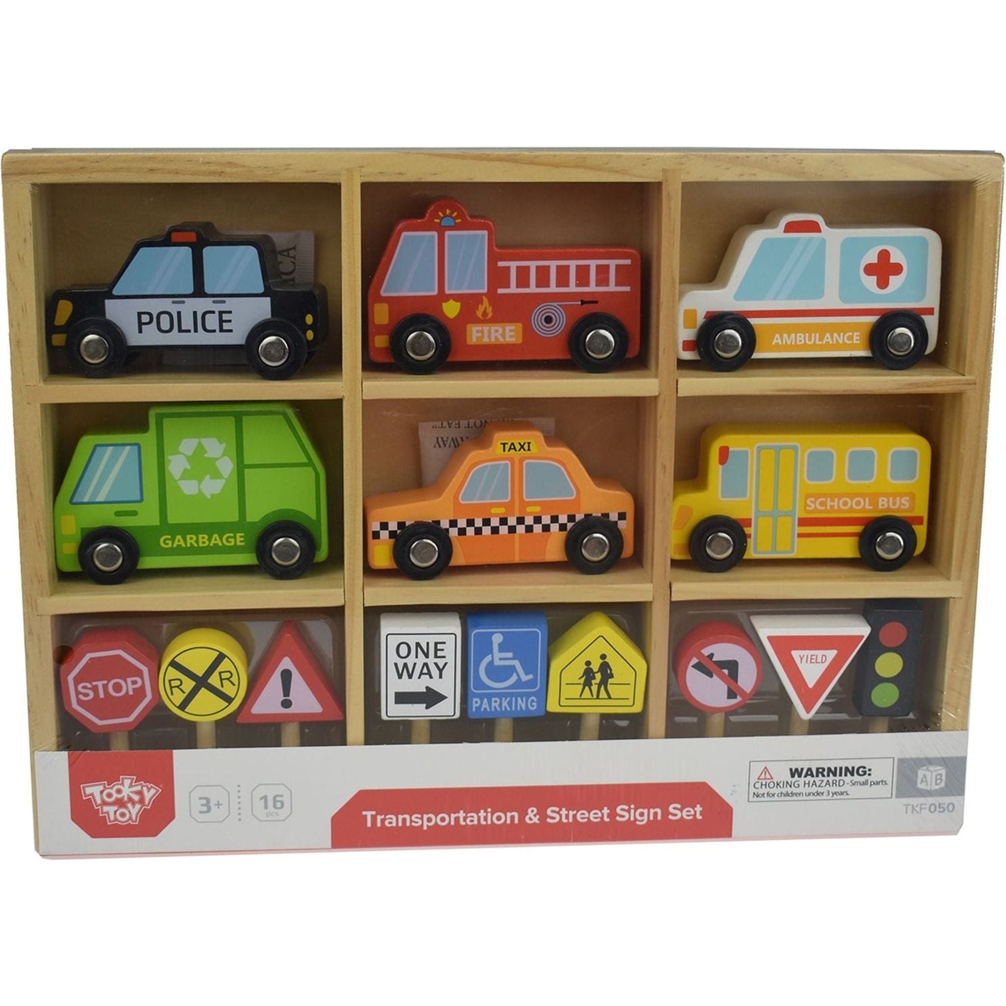 Transportation Vehicles & Street Signs - Toybox Tales