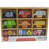 Transportation Vehicles & Street Signs - Toybox Tales