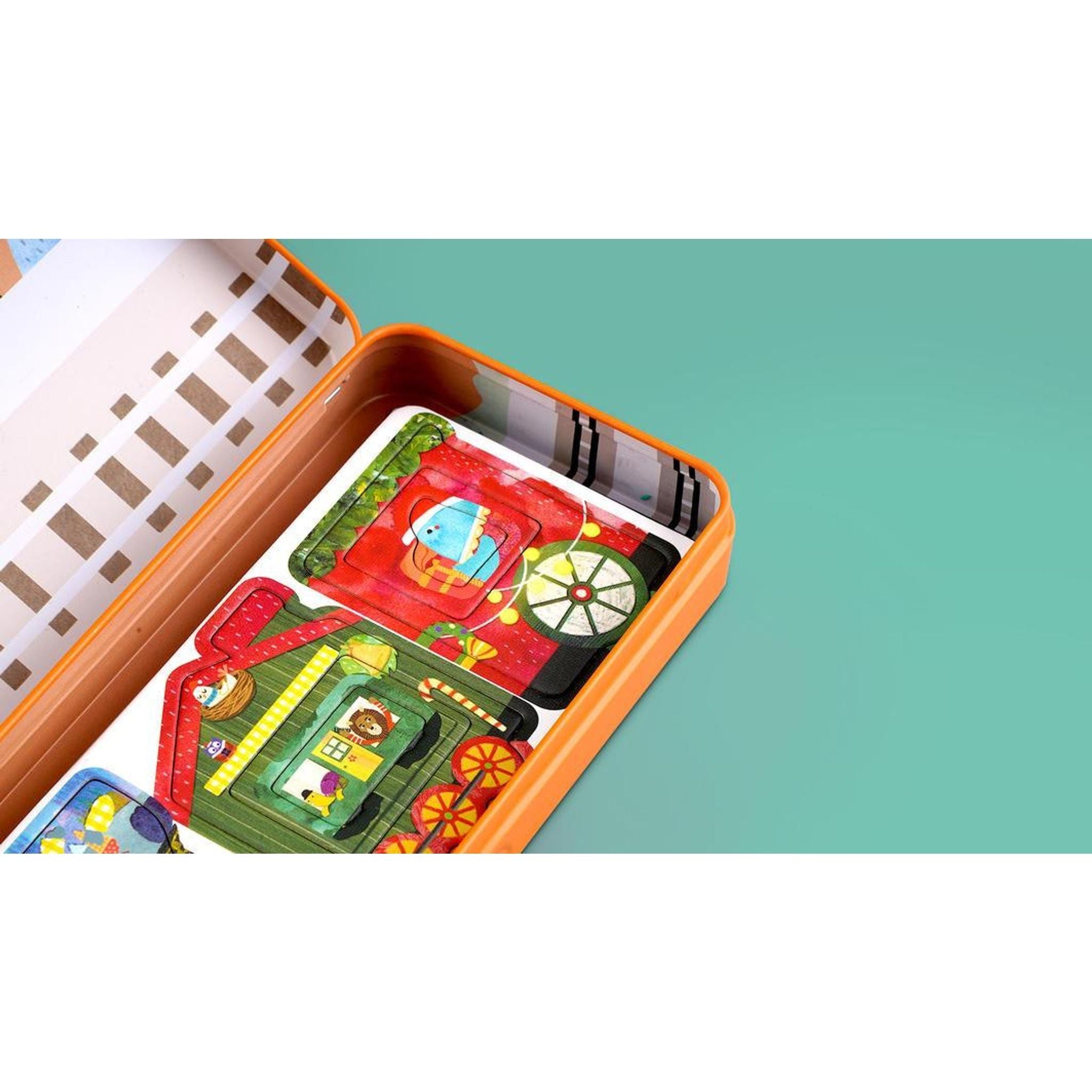 Travel Magnetic Box - Trains - Toybox Tales