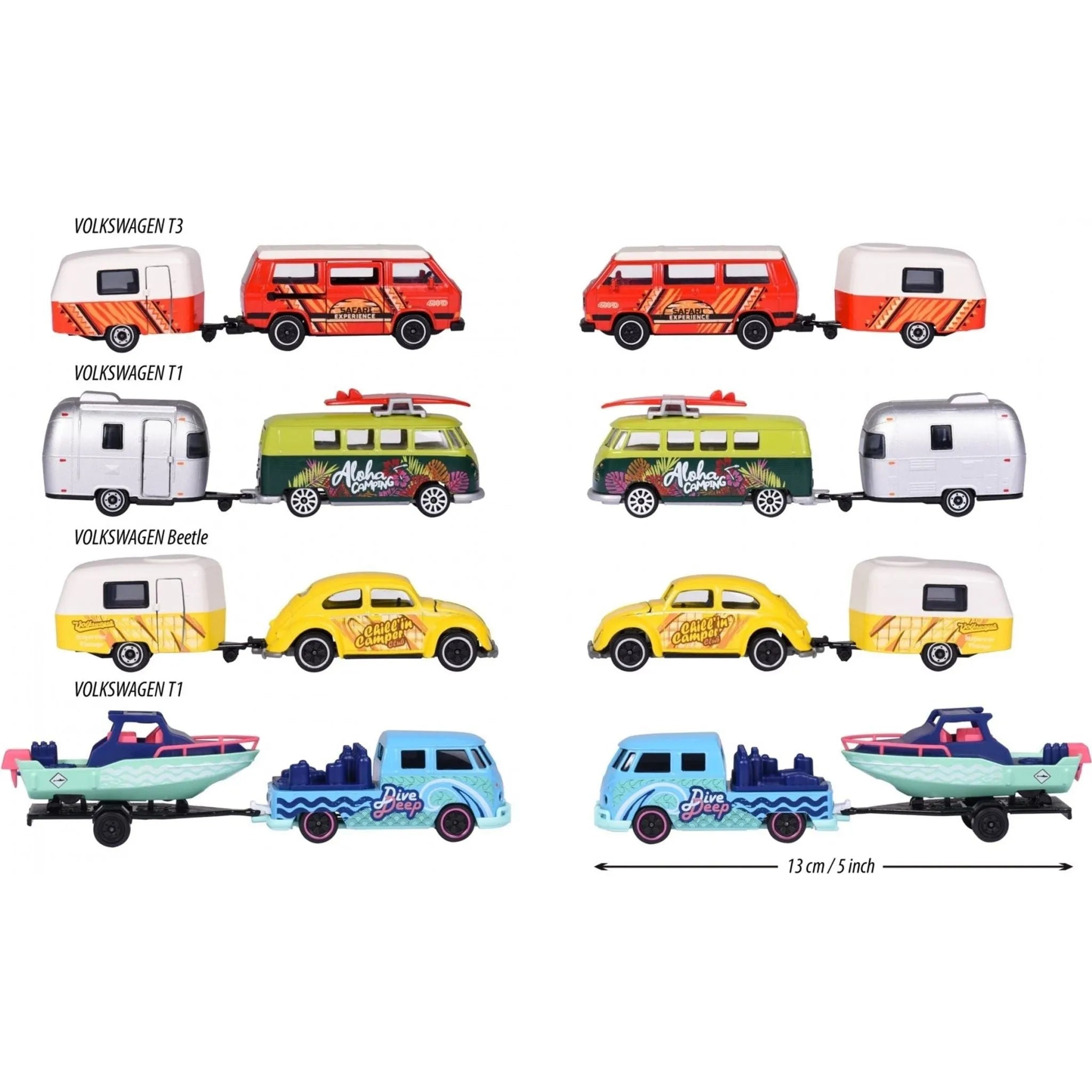 Volkswagen Trailers (Assorted) - Toybox Tales