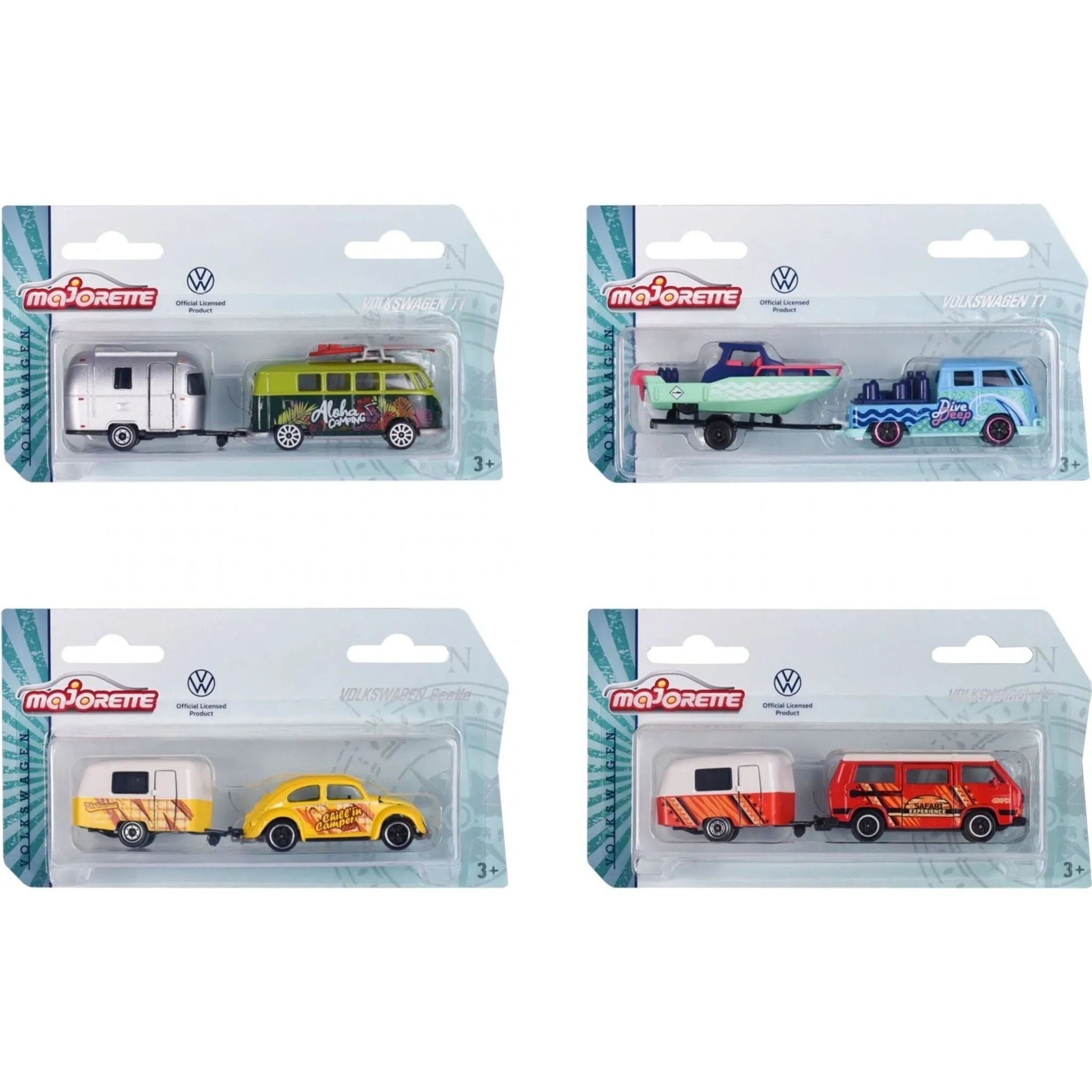 Volkswagen Trailers (Assorted) - Toybox Tales