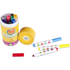 Washable Markers - Baby Roo - 12 Colours - Toybox Tales