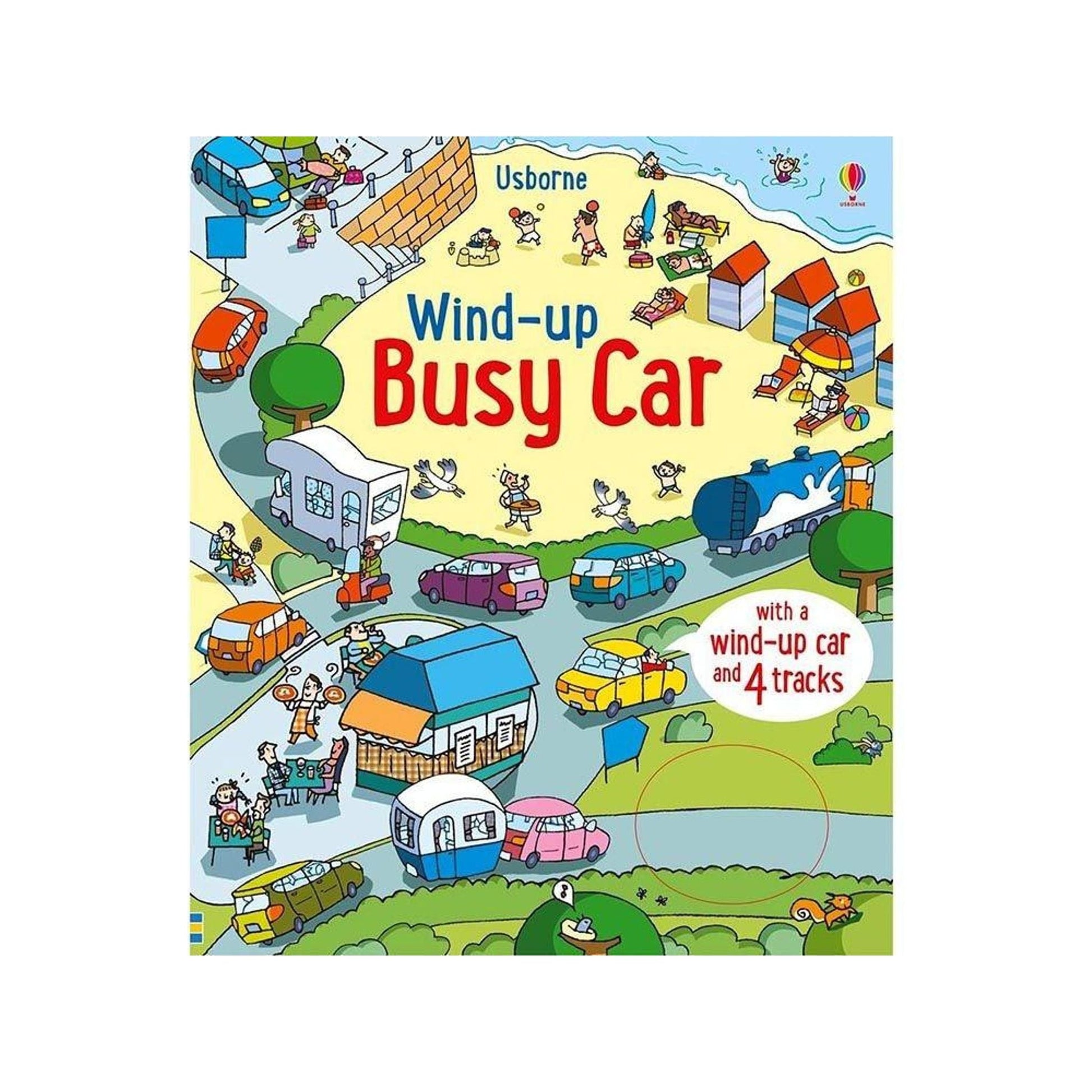 Wind-Up Busy Car Book - Toybox Tales
