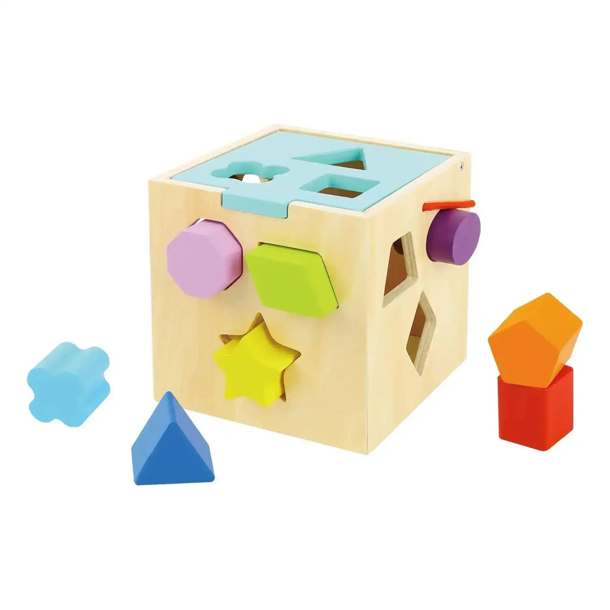 Wooden Shape Sorter - Toybox Tales