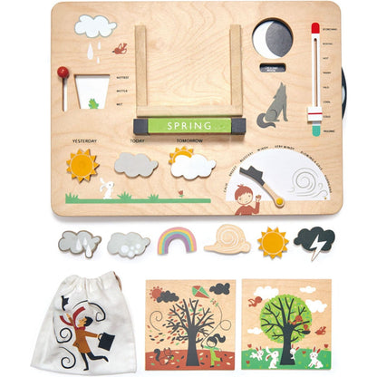 Wooden Weather Station - Toybox Tales
