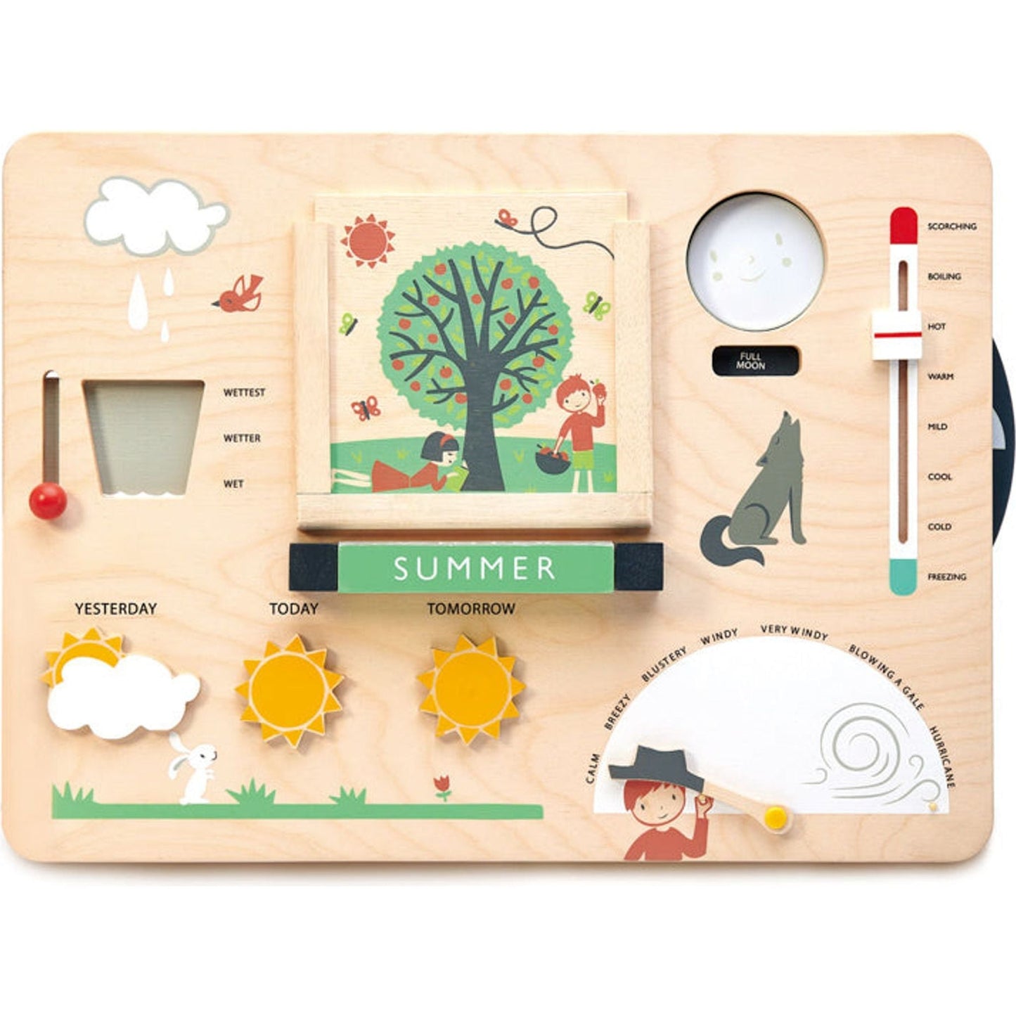 Wooden Weather Station - Toybox Tales