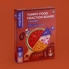 Yummy Food Fraction Board - Toybox Tales