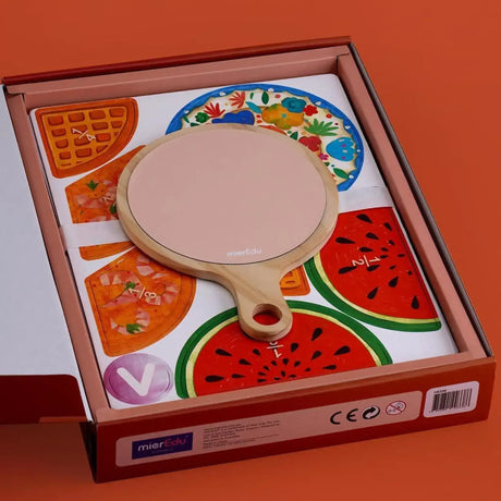 Yummy Food Fraction Board - Toybox Tales